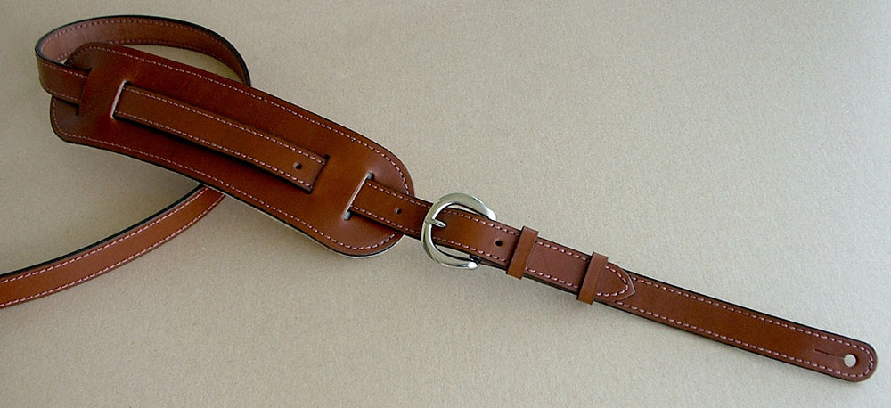 The Old Guitar Strap - Saddle Tan - Red Clouds Collective - Made in the USA